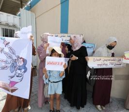 شواغر أمام الأونروا مطالبين بحقوقهم الوظيفية (2)