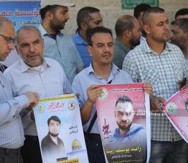مؤتمر لمهجة القدس دعماً للأسير خليل عواودة الذي استأنف إضرابه عن الطعام (3)
