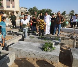 عائلة نجم وأهالي حي الفالوجا شمال غزة ينظمون وقفة احتجاجية تنديداً بجريمة استهداف أطفالهم عقب اعتراف ج (4)