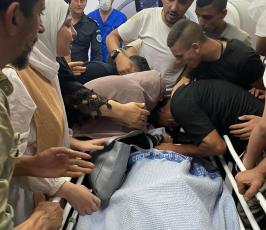  جثمان الشهيد ضرار صالح كفريني (17 عاما) من  مخيم جنين (5)