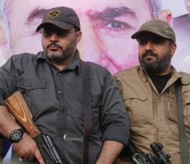 صور قادة سرايا القدس الشهداء القادة الكبار الشهيد خالد منصور والشهيد بهاء أبو العطا والشهيد تيسير الجعبري.1