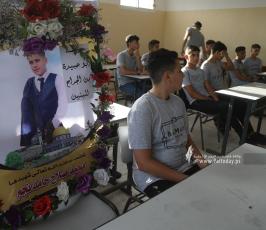  مدرسة أبو عبيدة الثانية في بيت لاهيا شمال قطاع غزة تستقبل عامها الدراسي ال (1)