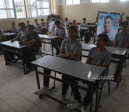  مدرسة أبو عبيدة الثانية في بيت لاهيا شمال قطاع غزة تستقبل عامها الدراسي ال (4)