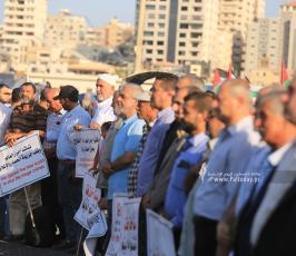  فصائل العمل الوطني والإسلامي تنظم فعالية شعبية رفضا للحصار وسرقة الثروات الطبيعية والغاز (16)