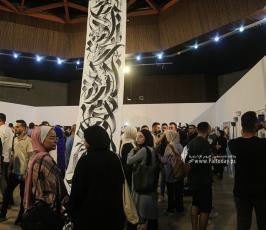 الصليب الأحمر يقيم معرضاً  الفنون البصرية المعاصرة (16)