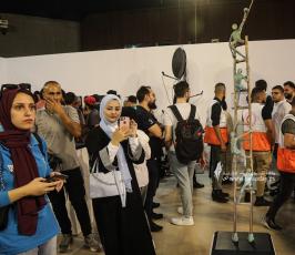 الصليب الأحمر يقيم معرضاً  الفنون البصرية المعاصرة (3)