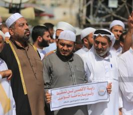 مسيرة لدعاة وعلماء ووجهاء في غزة نصرةً للمسجد الأقصى (7)
