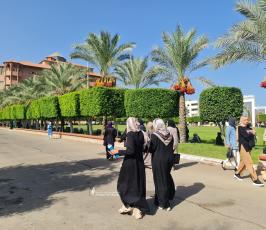 بدء الدوام الجامعي في عدد من جامعات قطاع غزة (5)