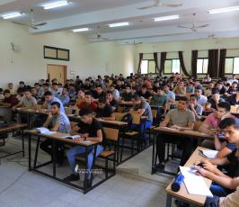 بدء الدوام الجامعي في عدد من جامعات قطاع غزة (16)