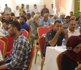 ورشة عمل في غزة بعنوان الحد الأدنى للأجور بين الواقع والمأمول (4)