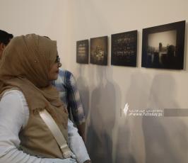 الصليب الأحمر يقيم معرضاً  الفنون البصرية المعاصرة (2)