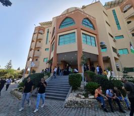 بدء الدوام الجامعي في عدد من جامعات قطاع غزة (12)