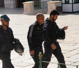  اقتحام ساحات المسجد الأقصى والاعتداء على المرابطين  (2)