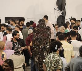 الصليب الأحمر يقيم معرضاً  الفنون البصرية المعاصرة (5)