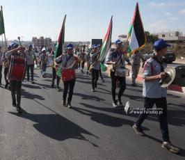 مسير كشفي بمحررة نتساريم في ذكرى اندحار الاحتلال الإسرائيلي من قطاع غزة (4)