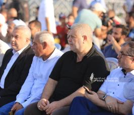  فصائل العمل الوطني والإسلامي تنظم فعالية شعبية رفضا للحصار وسرقة الثروات الطبيعية والغاز (11)