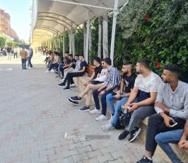 بدء الدوام الجامعي في عدد من جامعات قطاع غزة (13)