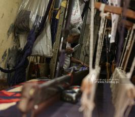 صناعة السجاد اليدوي في غزة حرفة تراثية صامدة في وجه الزمن (1)