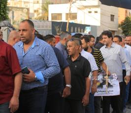 فصائل العمل الوطني والاسلامي تقيم خيمة عزاء للشهيد  عدي التميميابن مدينة القدس  (14)