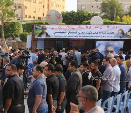 فصائل العمل الوطني والاسلامي تقيم خيمة عزاء للشهيد  عدي التميميابن مدينة القدس  (16)