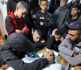 الشهيد مهدي حشاش في بلاطة شرق نابلس  (2)
