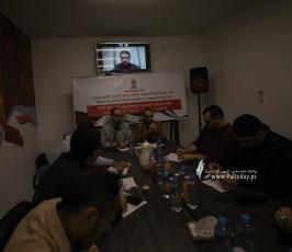 صحفيون واعلاميون ينظمون لقاء حول واقع الإعلام الرقمي الفلسطيني خلال 2022 (13)