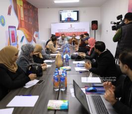 صحفيون واعلاميون ينظمون لقاء حول واقع الإعلام الرقمي الفلسطيني خلال 2022 (1)