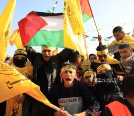  انطلاقة حركة فتح الـ58 في غزة (4)