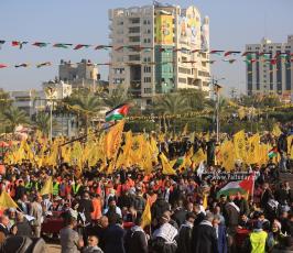  انطلاقة حركة فتح الـ58 في غزة (24)