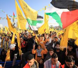  انطلاقة حركة فتح الـ58 في غزة (5)