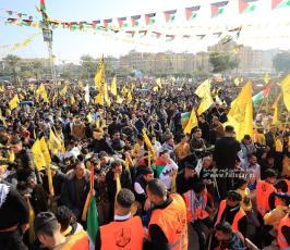  انطلاقة حركة فتح الـ58 في غزة (1)