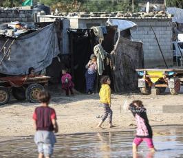 منخفضات جوية تزيد أوضاع الفقراء سوءا في قطاع غزة (2)