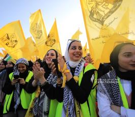  انطلاقة حركة فتح الـ58 في غزة (6)