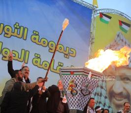  انطلاقة حركة فتح الـ58 في غزة (12)