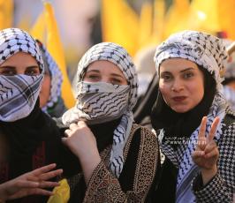  انطلاقة حركة فتح الـ58 في غزة (22)