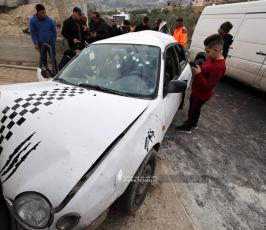 مكان استشهاد الشابين عزالدين حمامرة وأمجد خليلية (4)