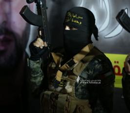 صور.. سرايا القدس تؤبن الشهيد المجاهد «سائد القطناني» شمال غزة (6)