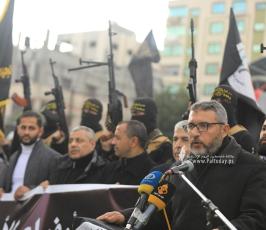 الجهاد الإسلامى وسرايا القدس بمحافظة غزة تنظمان وقفة بعنوان أوفياء للأسرى والشهداء (16)