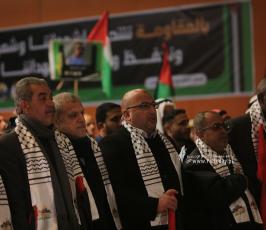 المؤتمر الوطني لدعم مقاومة وصمود شعبنا في القدس والضفة الذي تعقده الفصائل الفلسطينية في غزة (17)
