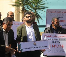 مؤتمر صحفي للمقاولين بغزة حول التأكيد على مقاطعة عطاءاتالأونرواوالاعلان عن الاجراءات التصعيدية (10)