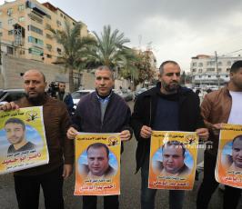 وقفة أمام مقر المندوب السامي بغزة لدعم وإسناد للحركة الأسيرة سجن نفحة (4)