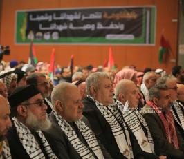 المؤتمر الوطني لدعم مقاومة وصمود شعبنا في القدس والضفة الذي تعقده الفصائل الفلسطينية في غزة (15)