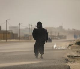 منخفض جوى غزة بحر امواج (11)