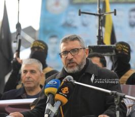 الجهاد الإسلامى وسرايا القدس بمحافظة غزة تنظمان وقفة بعنوان أوفياء للأسرى والشهداء (17)