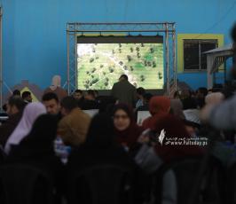 إعلاميون ونشطاء ينظمون مهرجان إعلامي بعنوان سنفطر في القدس (7)