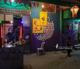 فرحة الاطفال بمدينة غزة مع بدء أول ليلة من شهر رمضان الكريم (6)
