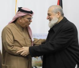 السفير القطرى محمد العمادي يُنظم زيارة لحركة الجهاد الإسلامي بغزة (19)