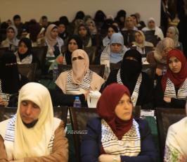 من مؤتمر الاطار النسوي لحركة الجهاد.jfif