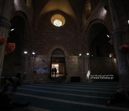  حلقات القرآن الكريم في أول يوم لشهر رمضان في المسجد العمري (12)