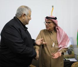 السفير القطرى محمد العمادي يُنظم زيارة لحركة الجهاد الإسلامي بغزة (20)